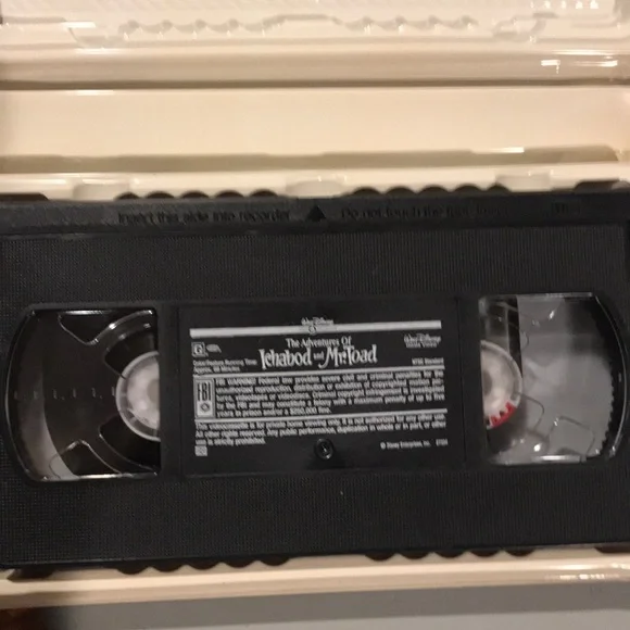 Disney The Adventures of Ichabod and Mr. Toad (VHS 2000 Gold Collection Edition